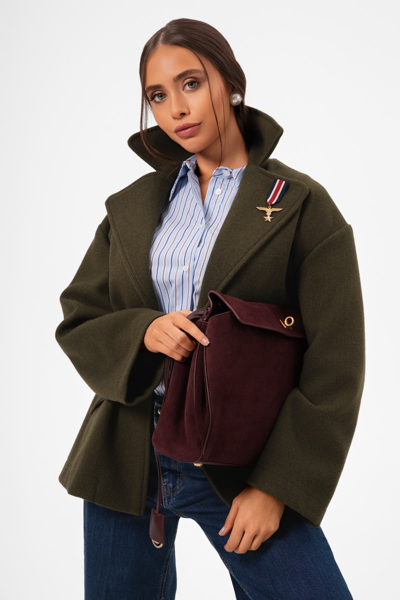 Палто olive